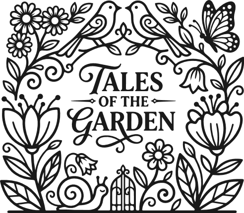 Tales Of The Garden, floral wall sign - Free SVG File for Members