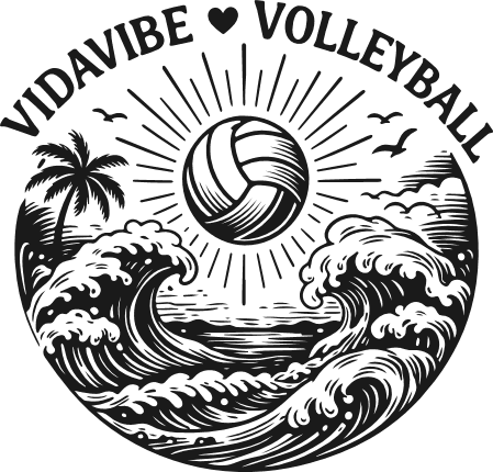 VidaVibe Volleyball Free SVG File for Members – Volleyball fan tshirt design