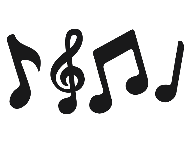 Music notes elements Free SVG File Bundle for Members – Music clipart