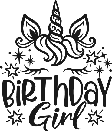 Birthday Girl Free SVG File for Members – birthday tshirt design