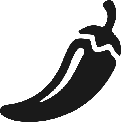 Chili Pepper silhouette Free SVG File – spicy food, vegetable clipart image