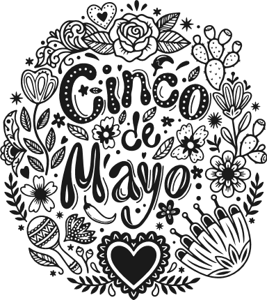 Cinco De Mayo Free SVG File – Fiesta tshirt design