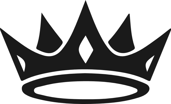 Minimal Crown silhouette Free SVG File for Members – Royal Crown clipart image