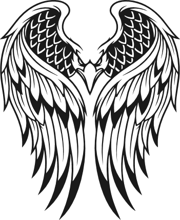Detailed Eagle Face with spread wings Free SVG File for Members – Bald Eagle clipart