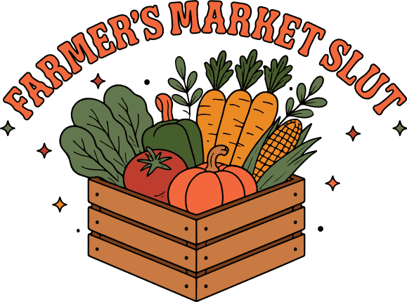 Farmer's Market Slut Free SVG File for Members – Funny tshirt design