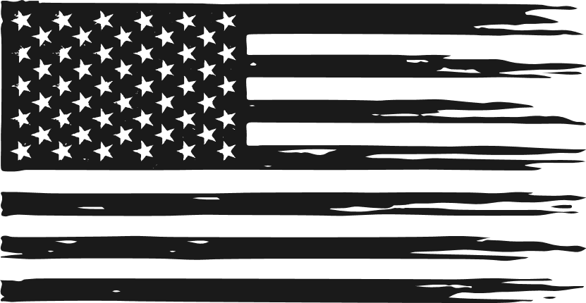 Distressed American Flag Free SVG File for Members – 4th of July, USA flag clipart