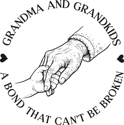 Grandma and Grandkids, A Bond That Can’t Be Broken Free SVG File for Members – mother's day