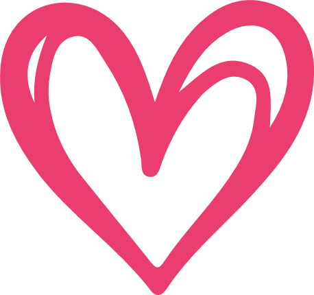 Hand Drawn Heart Free SVG File – doodle heart clipart image