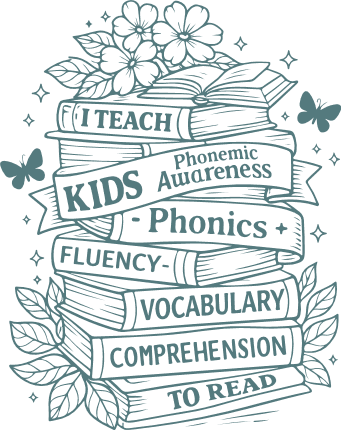 I Teach Kids Phonemic Awareness SVG design for tshirt - Free SVG File for Members