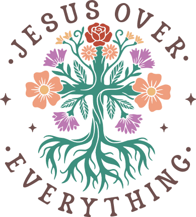 Jesus Over Everything Free SVG File for Members – christians tshirt design