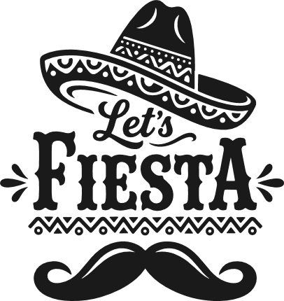 Let's Fiesta Free SVG File for Members – cinco de mayo, tshirt design