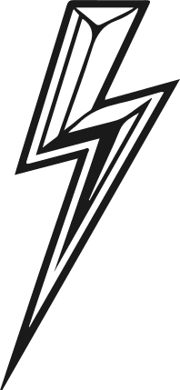 Lightning bolt Free SVG File – Thunderbolt Flash clipart image