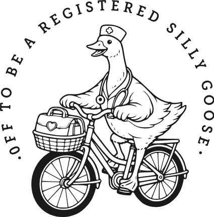 Off To Be A Registered Silly Goose Free SVG File for Members – funny nurse quote