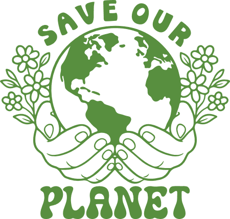 Earth Day, Save Our Planet - Free SVG File