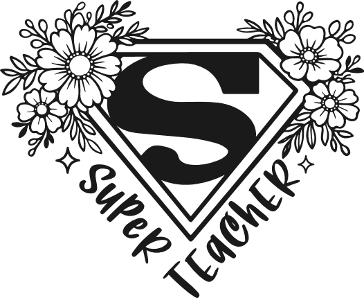 Super Teacher Free SVG File for Members – teacher appreciation tshirt design