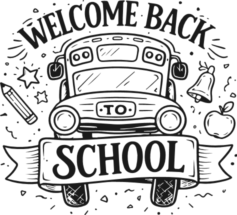 Welcome Back to School, wall sign - Free SVG File for Members