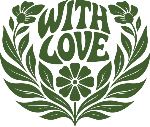 With Love Free SVG File for Members – gardening tshirt design