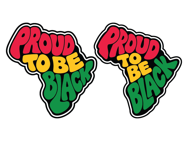 Proud To Be Black SVG design for tshirt Free SVG File for Members – Black History Month