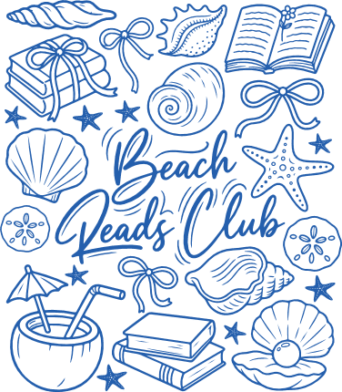 Beach Reads Club SVG design for tshirt - Free SVG File for Members