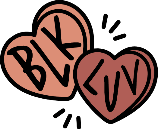 BLK LUV Free SVG File for Members – Black History Month, tshirt design