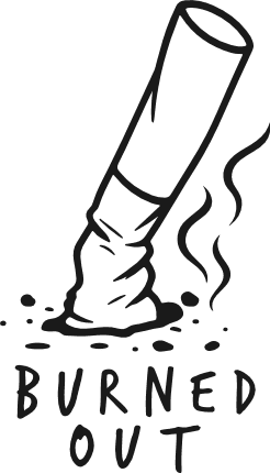 Burned Out Cigar Free SVG File for Members – world no tobacco day design