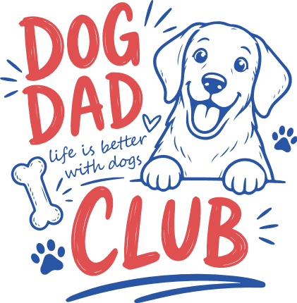 Dog Dad Club, Life Is Better With Dogs Free SVG File for Members – pet lover quote