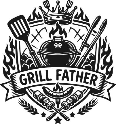 Grill Father, Funny BBQ tshirt design for dad - Free SVG File for Members