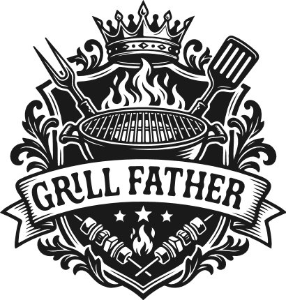 Grill Father Free SVG File for Members – Funny BBQ tshirt design for dad