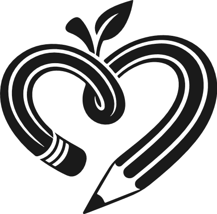 Heart Shaped Pencil silhouette Free SVG File for Members – pencil clipart