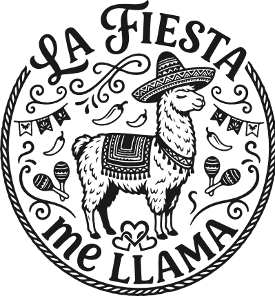 La Fiesta Me Llama Free SVG File for Members – Cinco de Mayo tshirt design