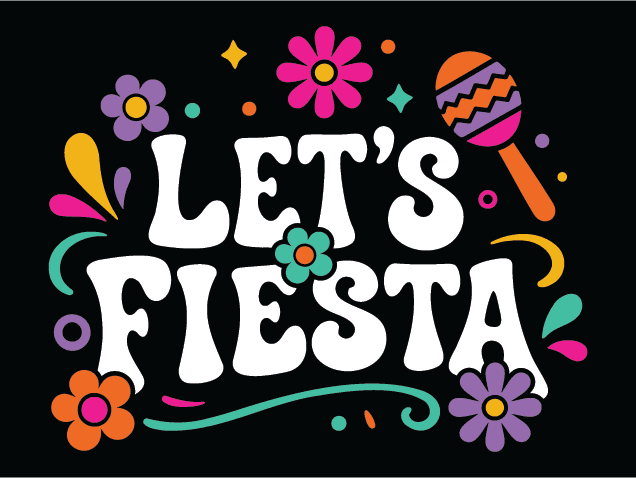 Let’s Fiesta Free SVG File for Members –  cinco de mayo tshirt design