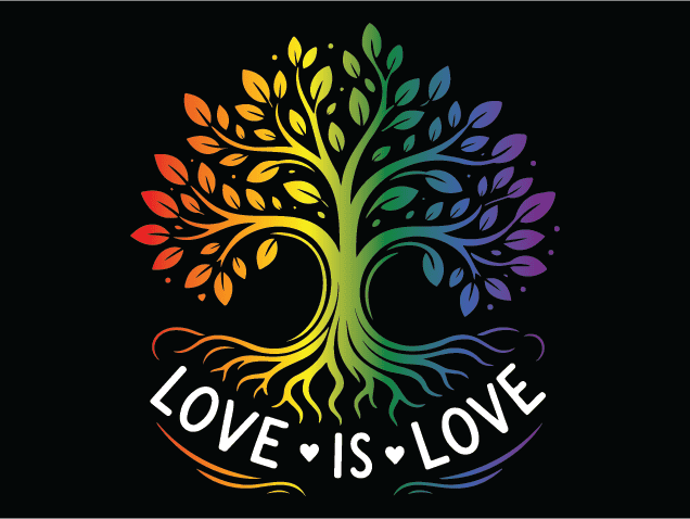 Love Is Love Free SVG File for Members – gay pride month, tshirt design