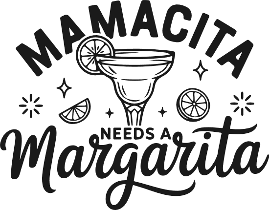 Mamacita needs a margarita Free SVG File for Members – funny mom tshirt design