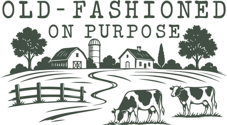 Old Fashioned On Purpose Free SVG File for Members – vintage lifestyle quote