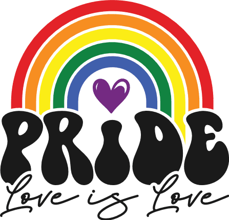 Pride, Love Is Love Free SVG File for Members – gay pride month, tshirt design