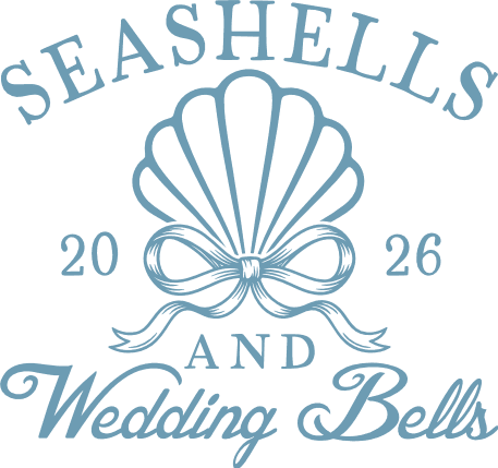 Seashells And Wedding Bells Free SVG File for Members – Personalized Beach Wedding Design